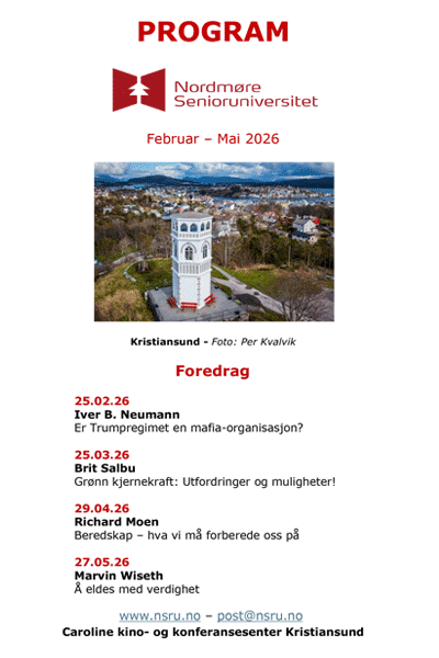 NSRU program høst 2025